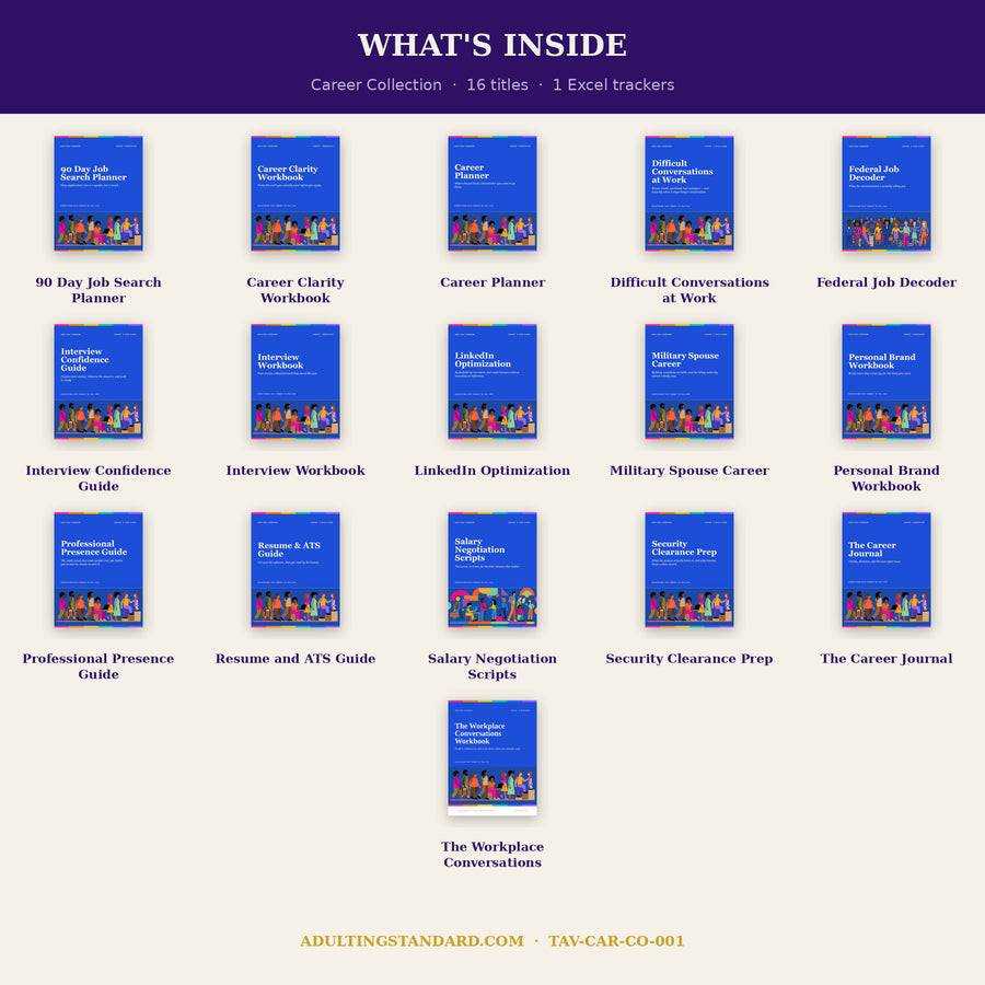 Career Collection — a look inside