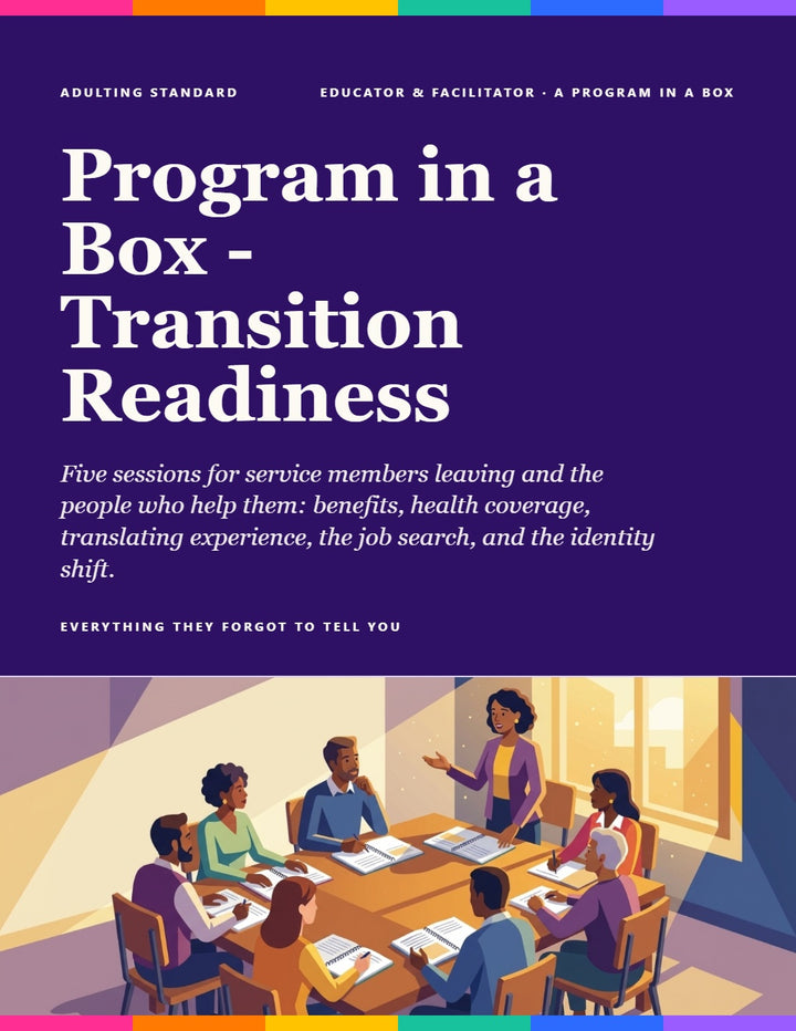 Program in a Box - Transition Readiness