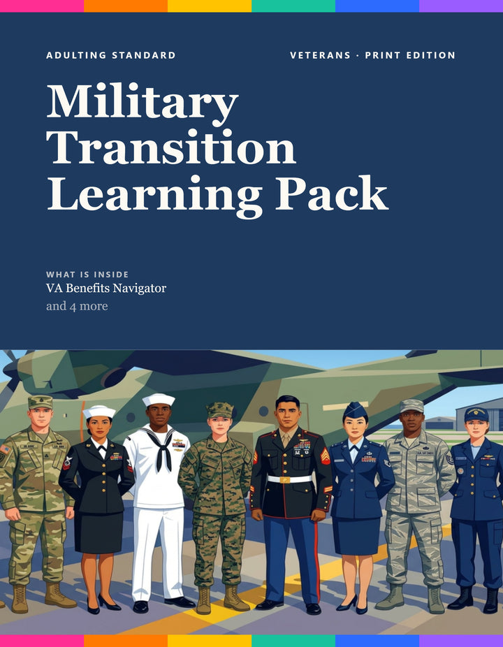 Military Transition Learning Pack — Print Edition