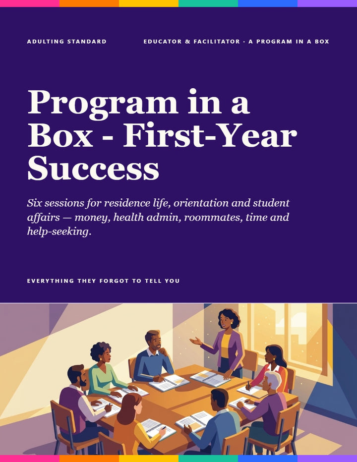 Program in a Box - First-Year Success