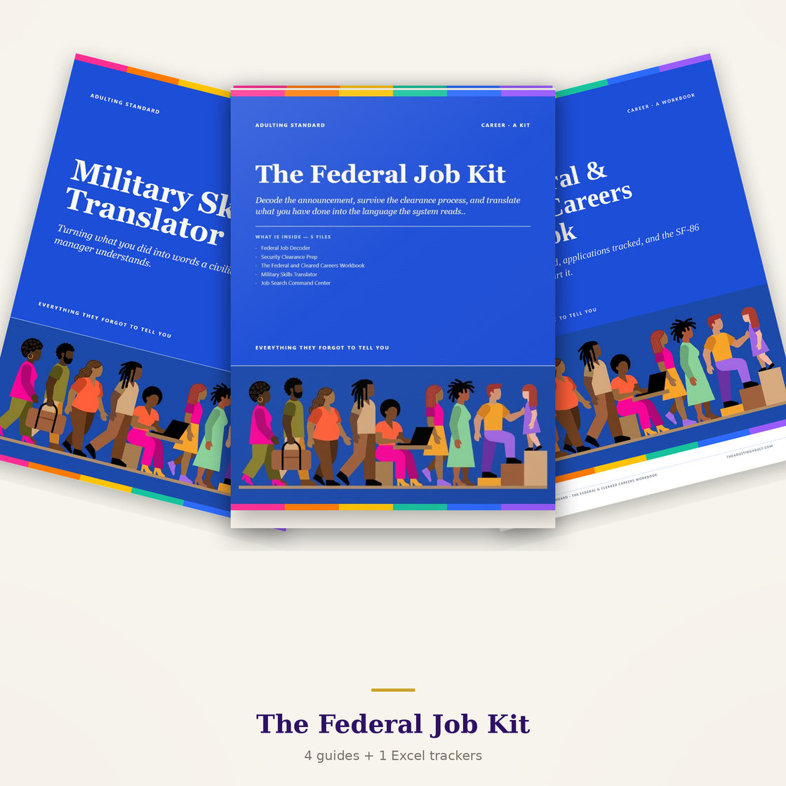 The Federal Job Kit — a look inside — sample pages