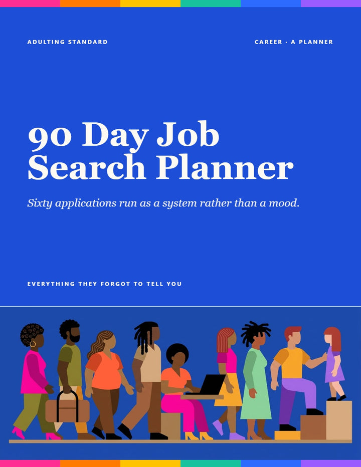 90 Day Job Search Planner