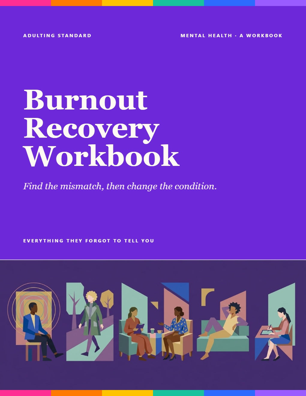 Burnout Recovery Workbook cover