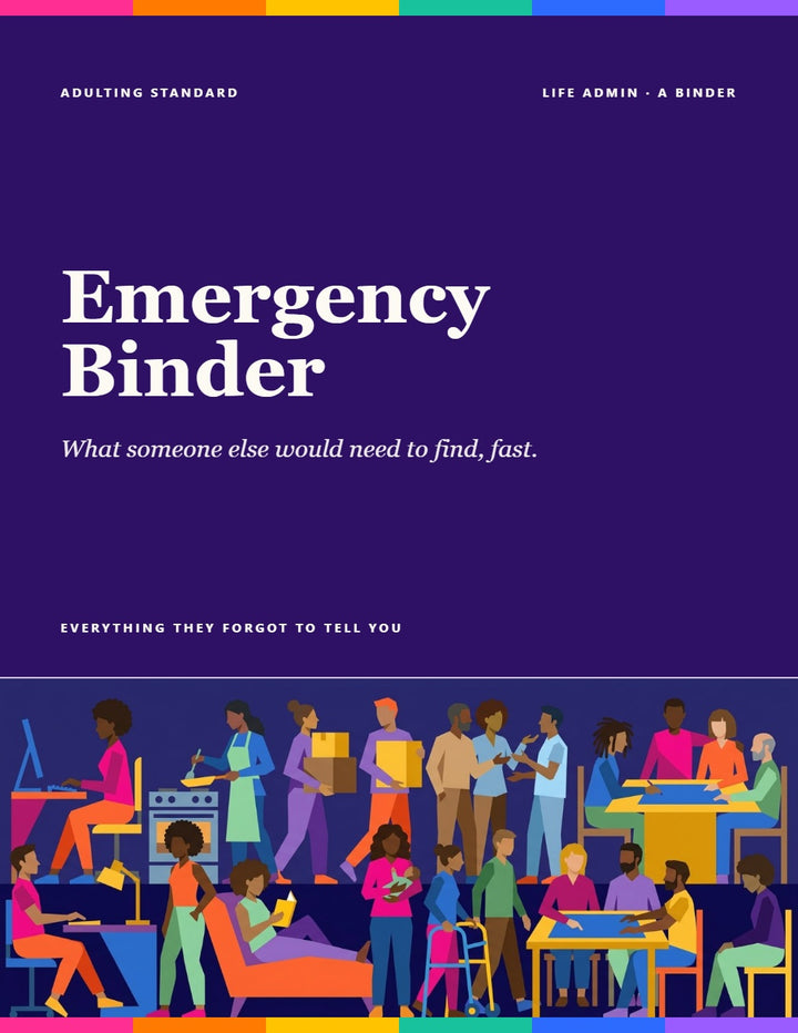 Emergency Binder
