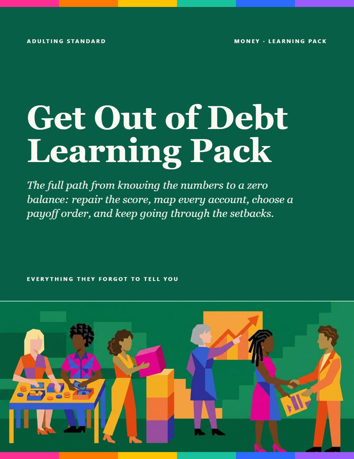 Get Out of Debt Learning Pack