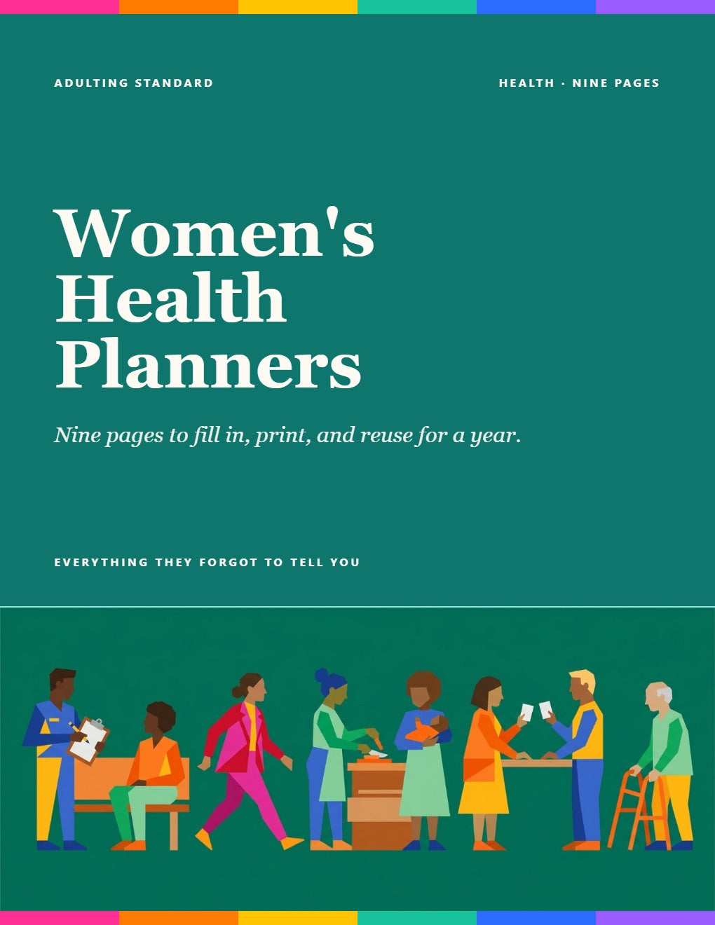 Womens Health Planners cover