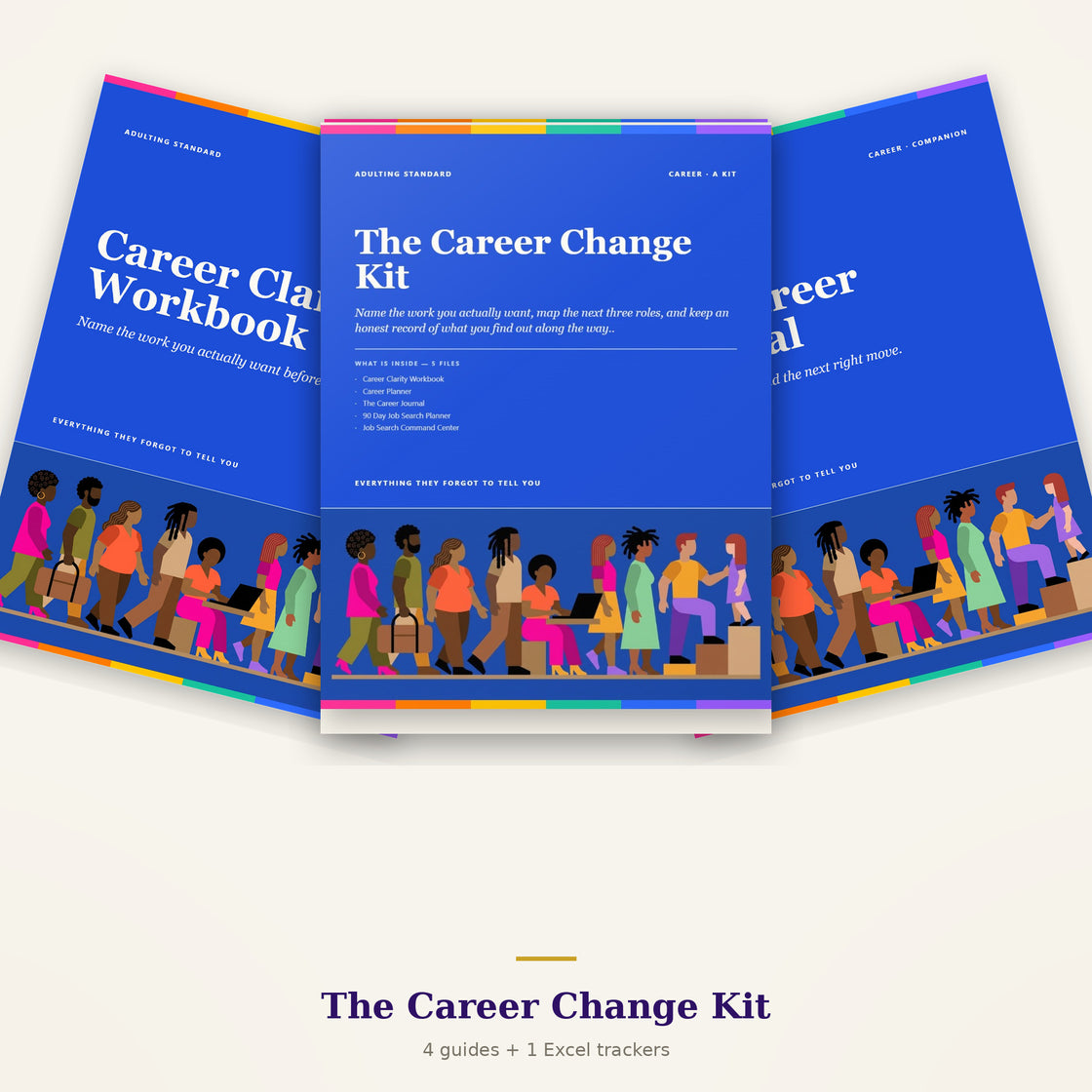The Career Change Kit — a look inside — sample pages