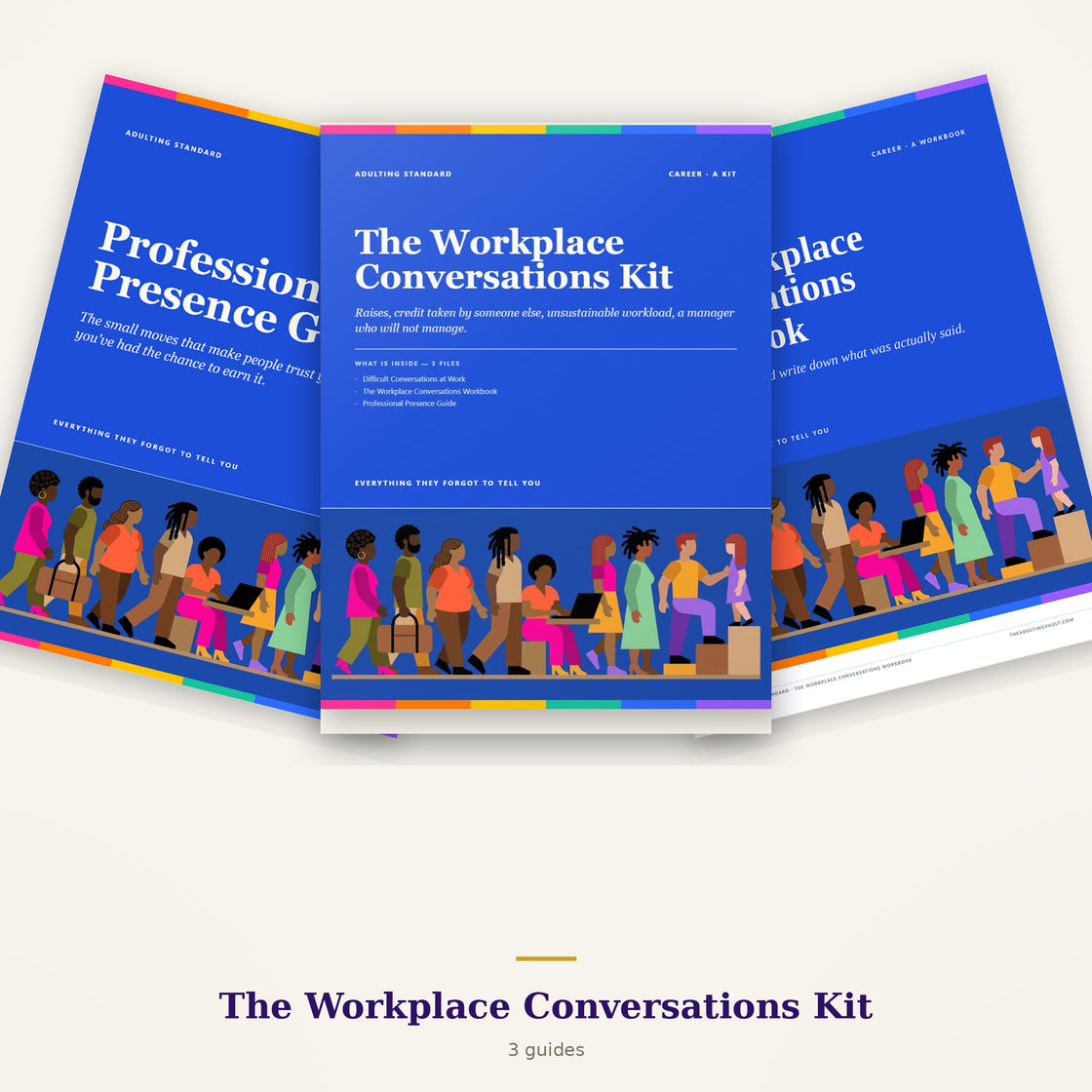 The Workplace Conversations Kit — a look inside — sample pages