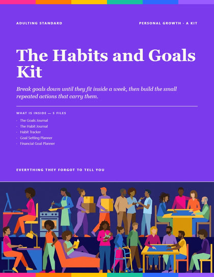 The Habits and Goals Kit