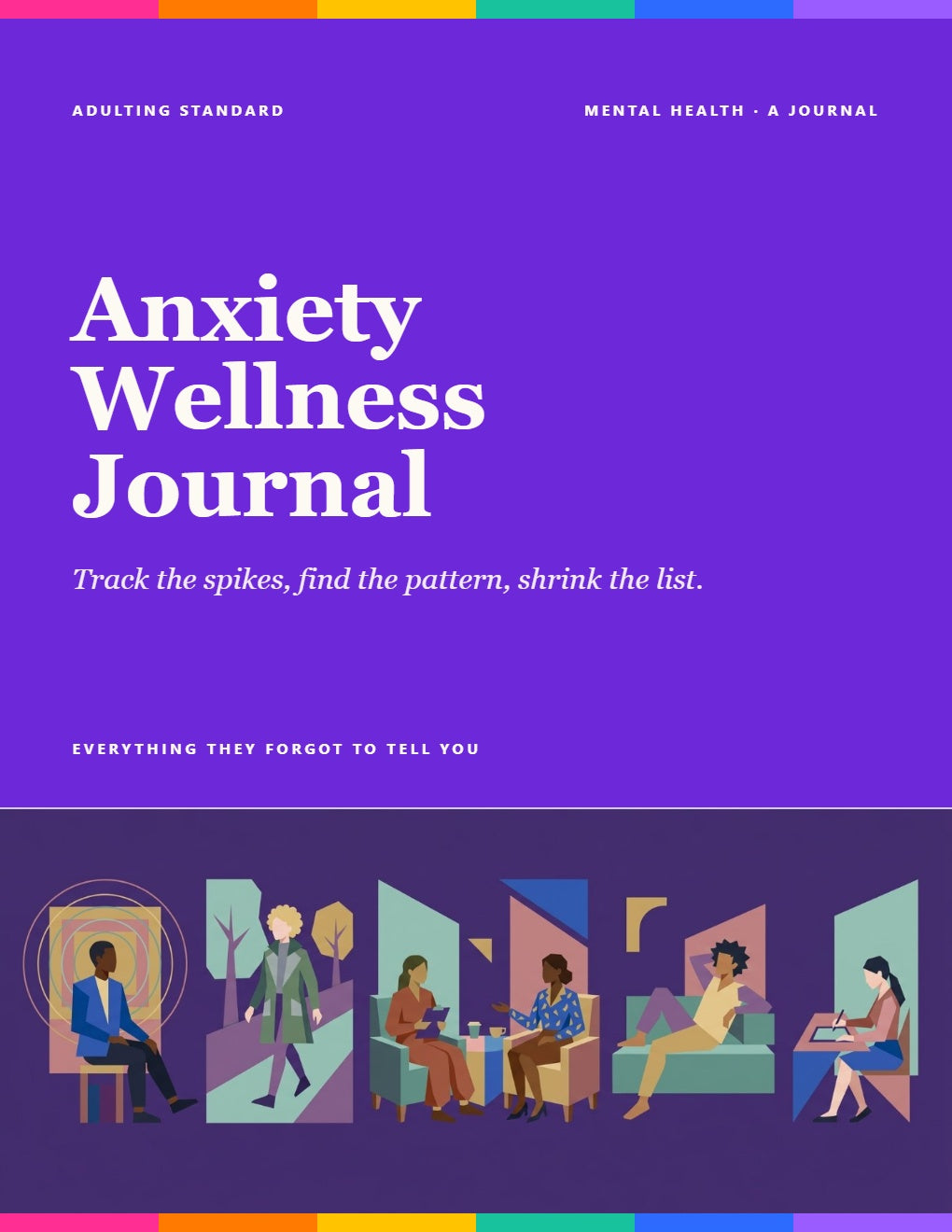 Anxiety Wellness Journal cover