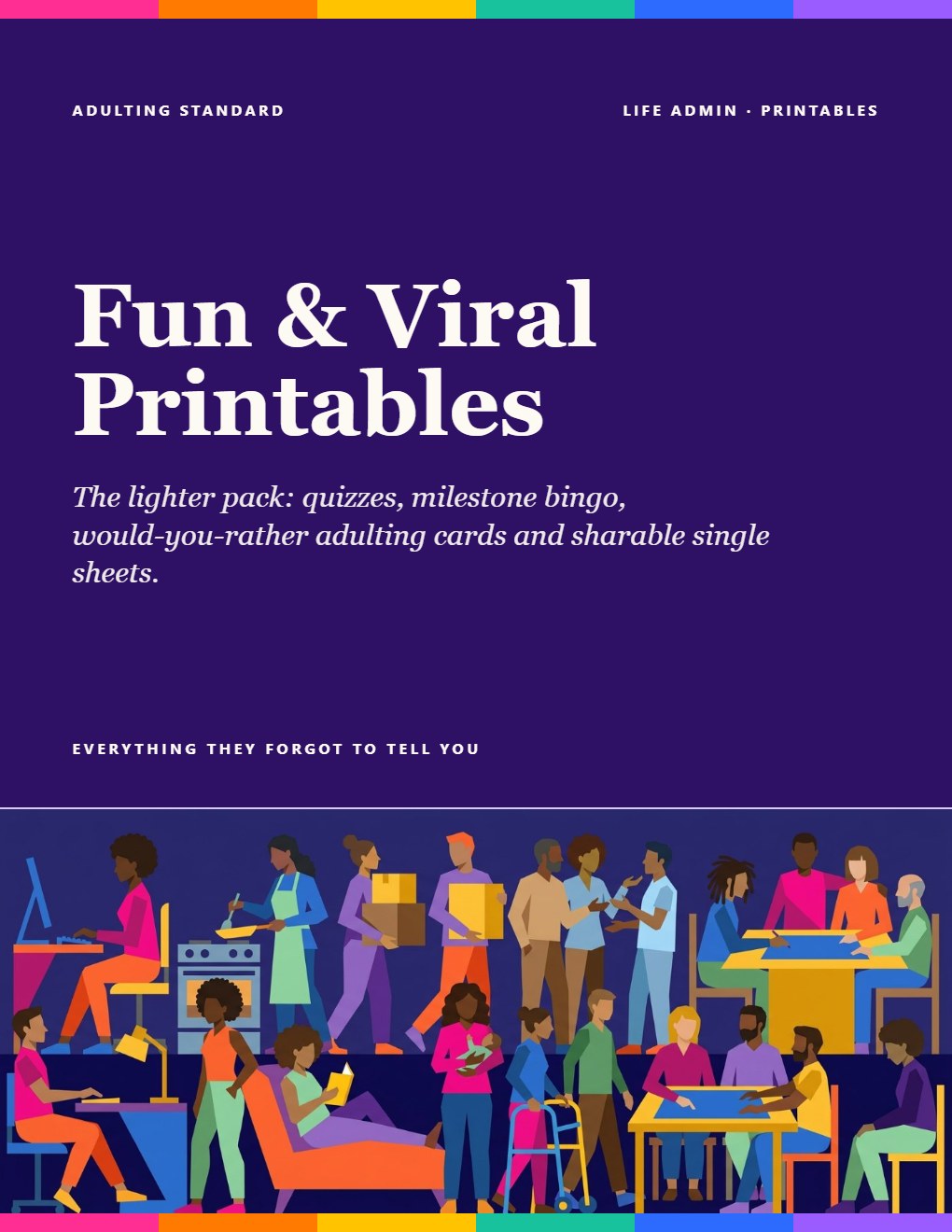 Fun & Viral Printables cover