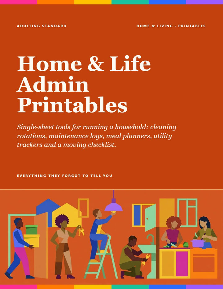 Home & Life Admin Printables