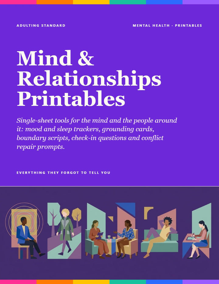 Mind & Relationships Printables