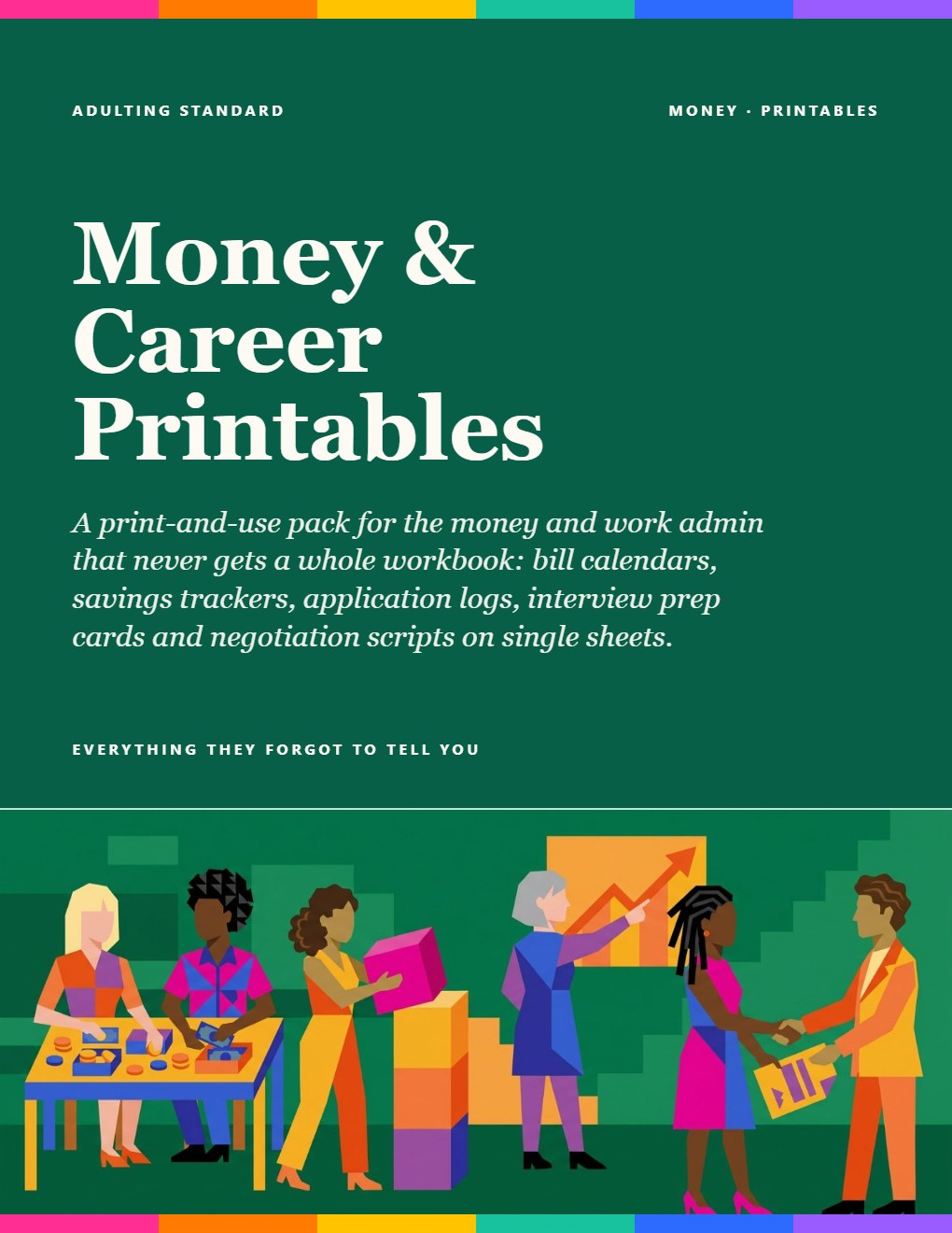 Money & Career Printables cover