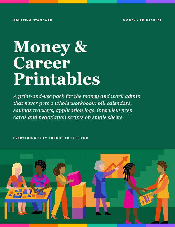 Money & Career Printables
