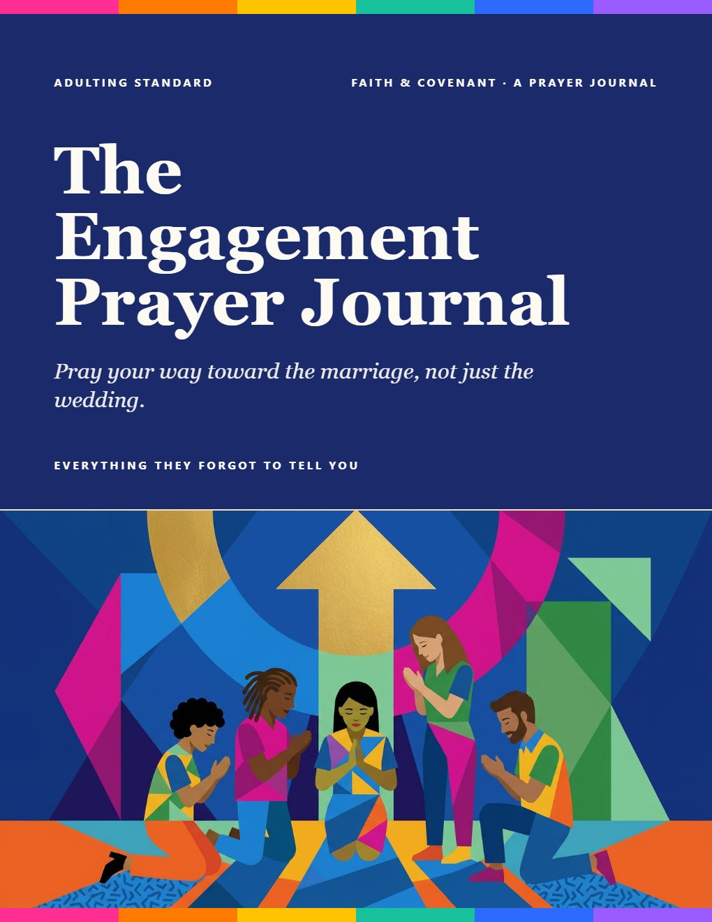 The Engagement Prayer Journal cover