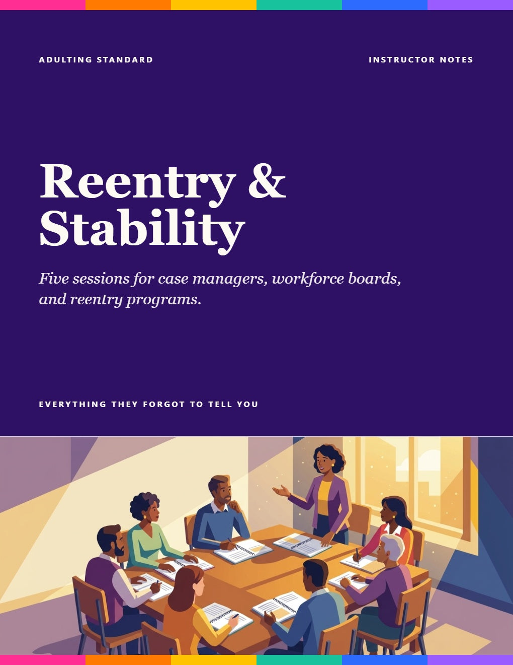 Instructor Notes - Reentry and Stability cover
