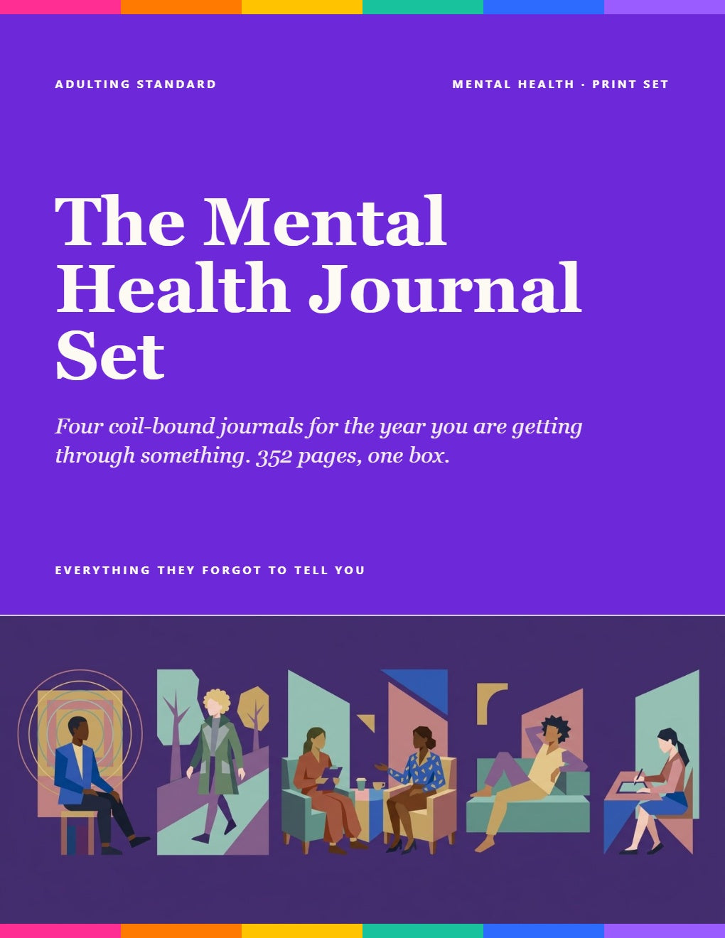 The Mental Health Journal Set — Print Edition