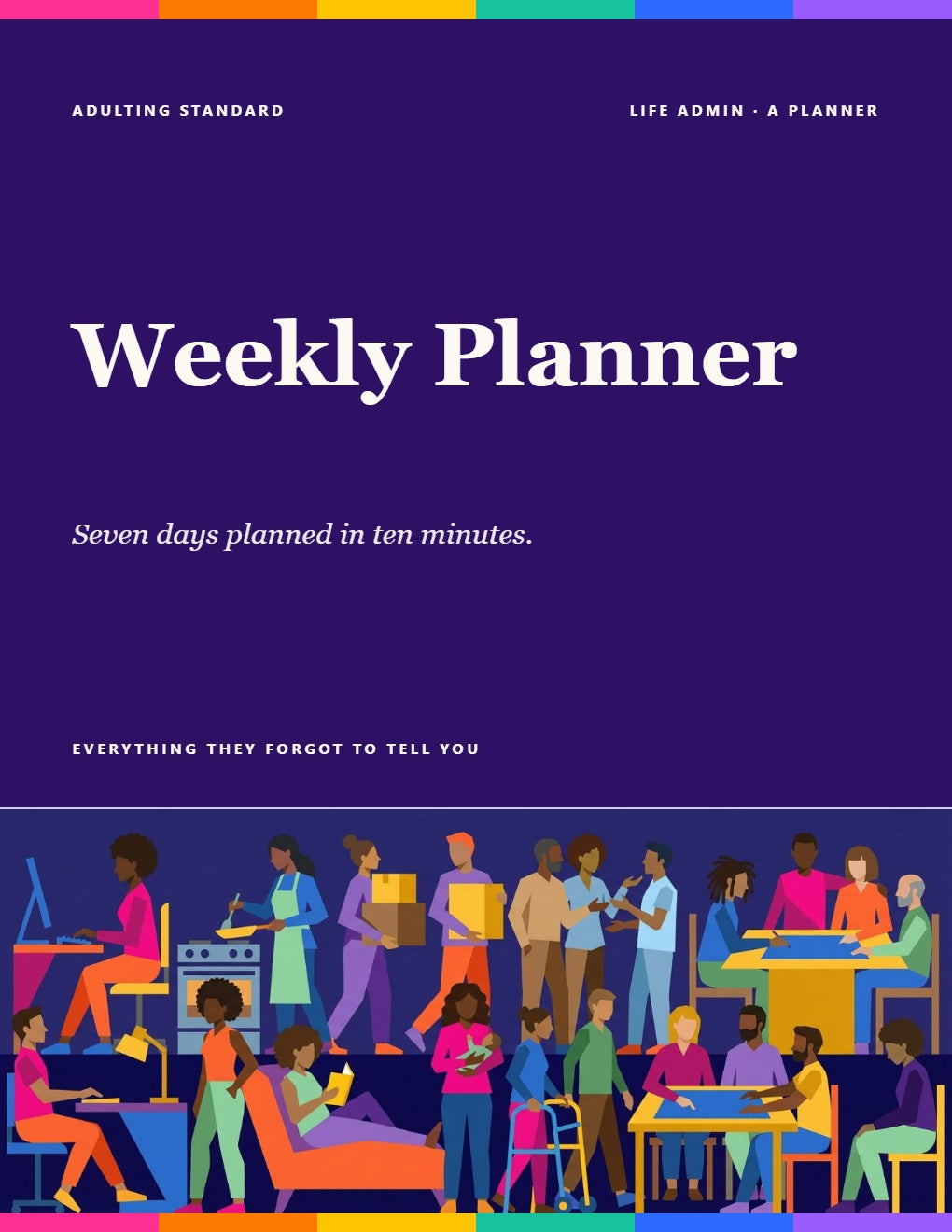 Weekly Planner cover
