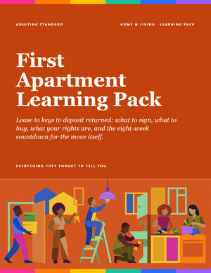 First Apartment Learning Pack