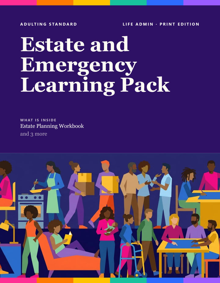 Estate and Emergency Learning Pack — Print Edition