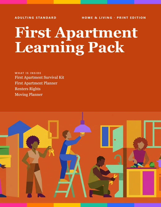 First Apartment Learning Pack — Print Edition
