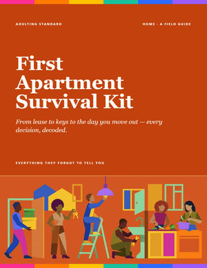 First Apartment Survival Kit