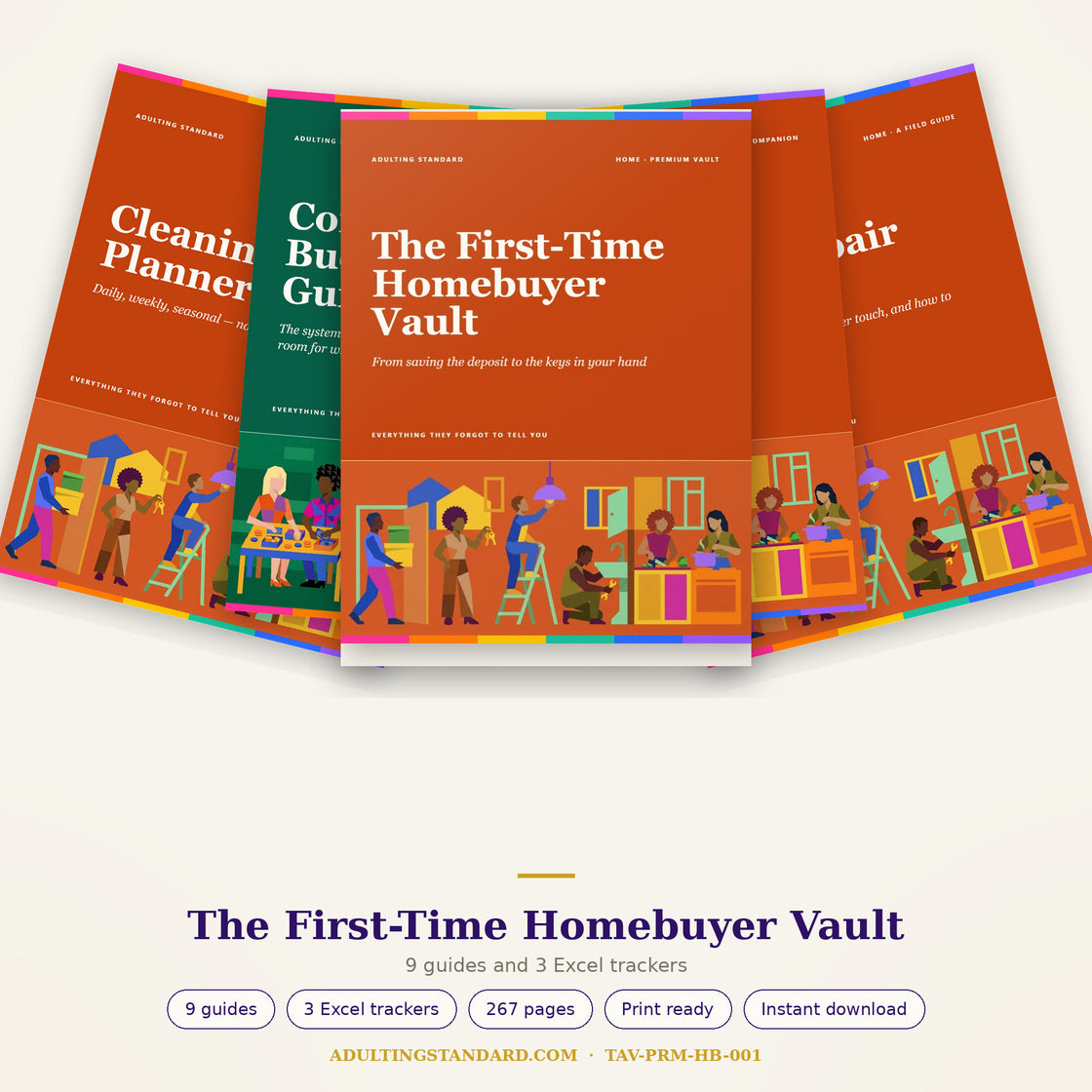 The First-Time Homebuyer Vault - a look inside — sample pages
