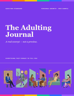 The Adulting Journal — Free Sample