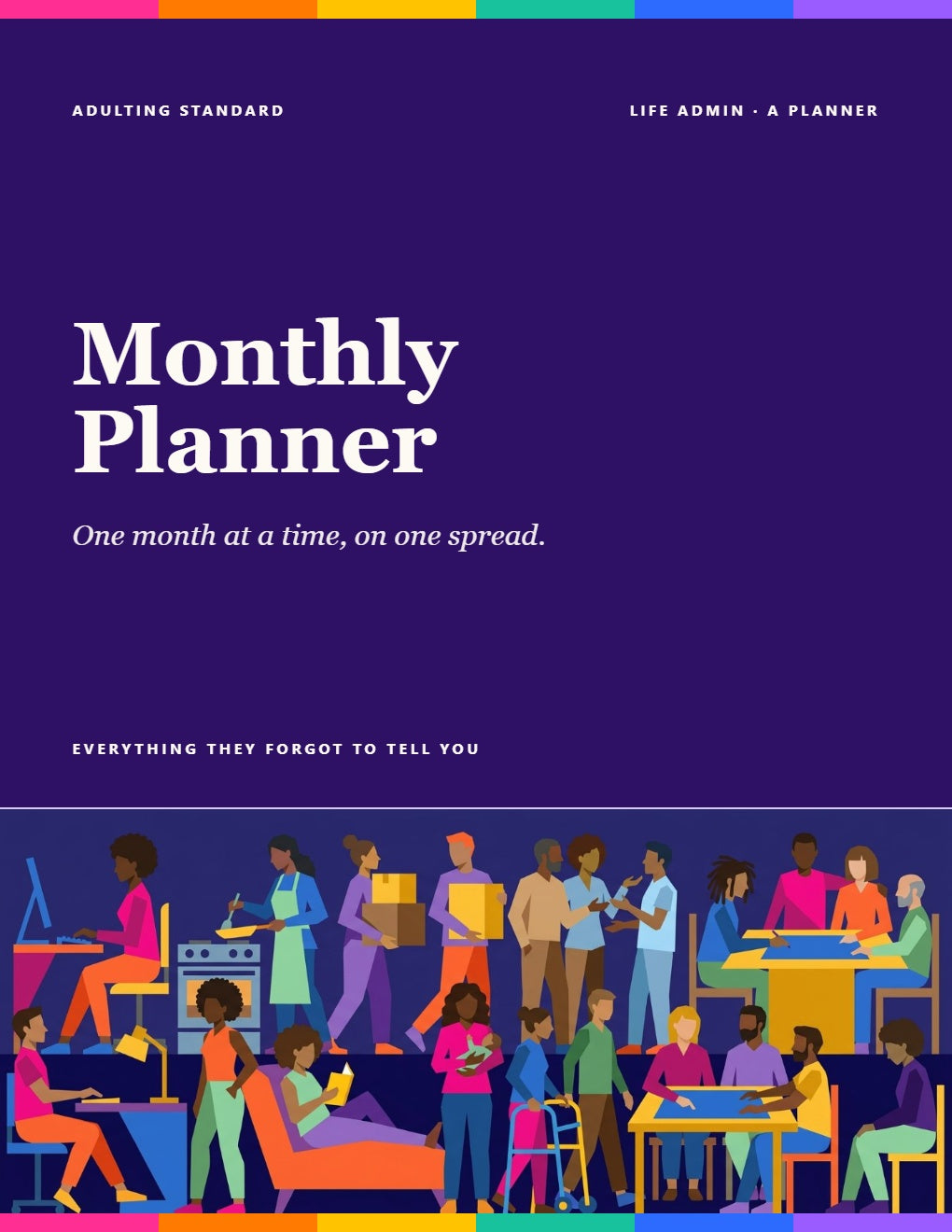 Monthly Planner cover