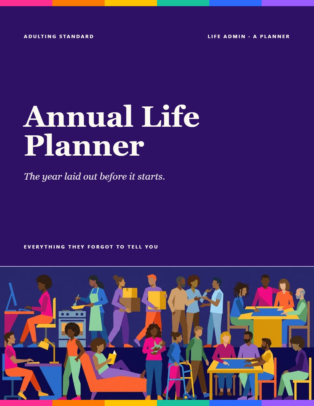 Annual Life Planner cover