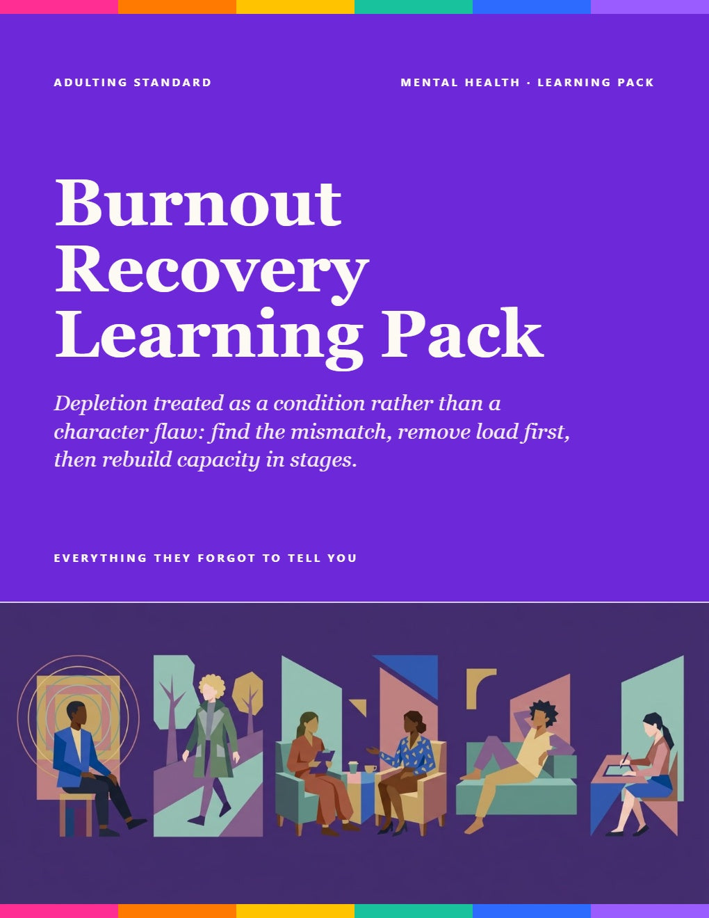 Burnout Recovery Learning Pack cover