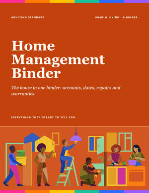 Home Management Binder