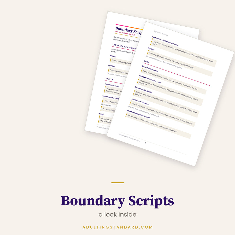 The Boundaries Kit — a look inside