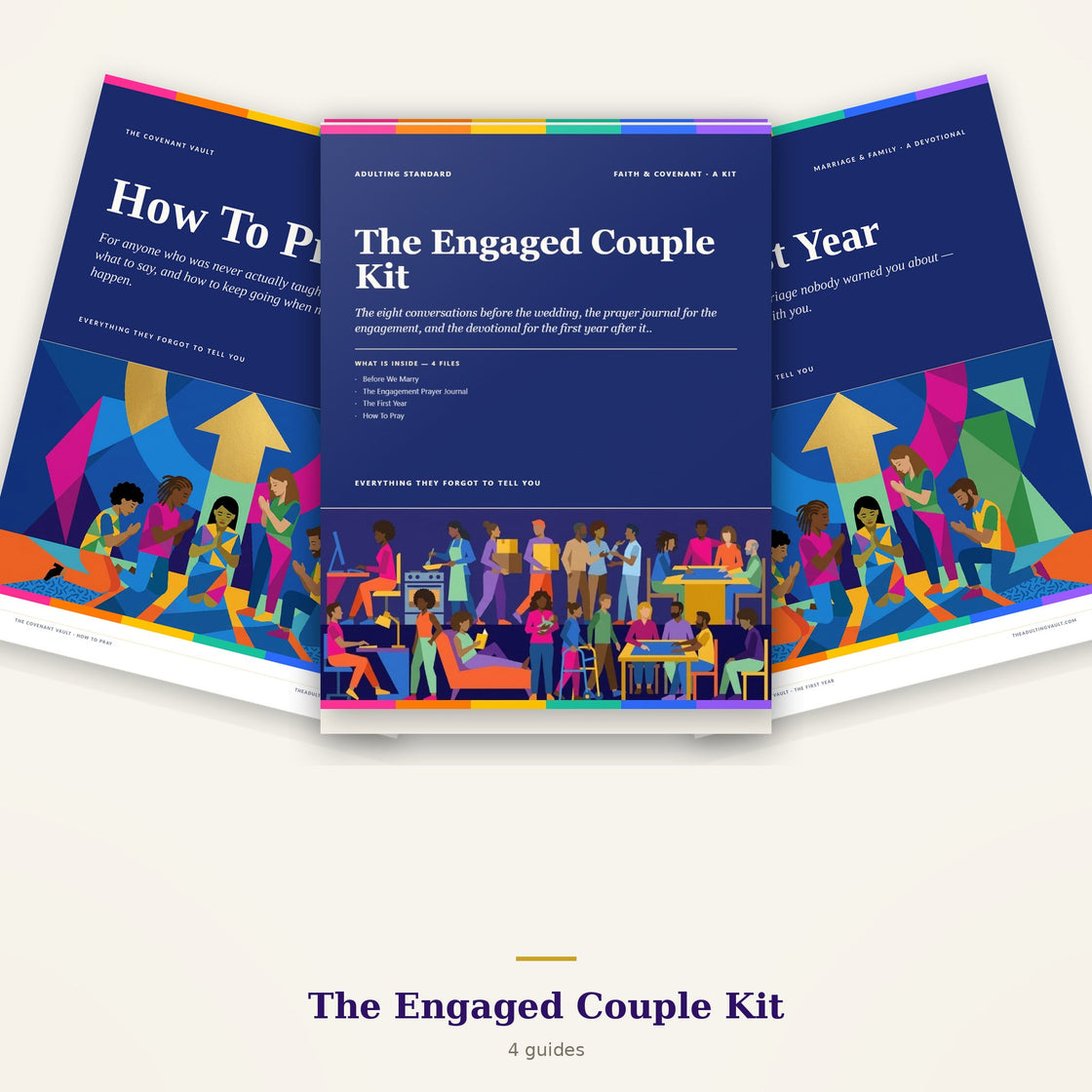 The Engaged Couple Kit — Print Edition - a look inside — sample pages