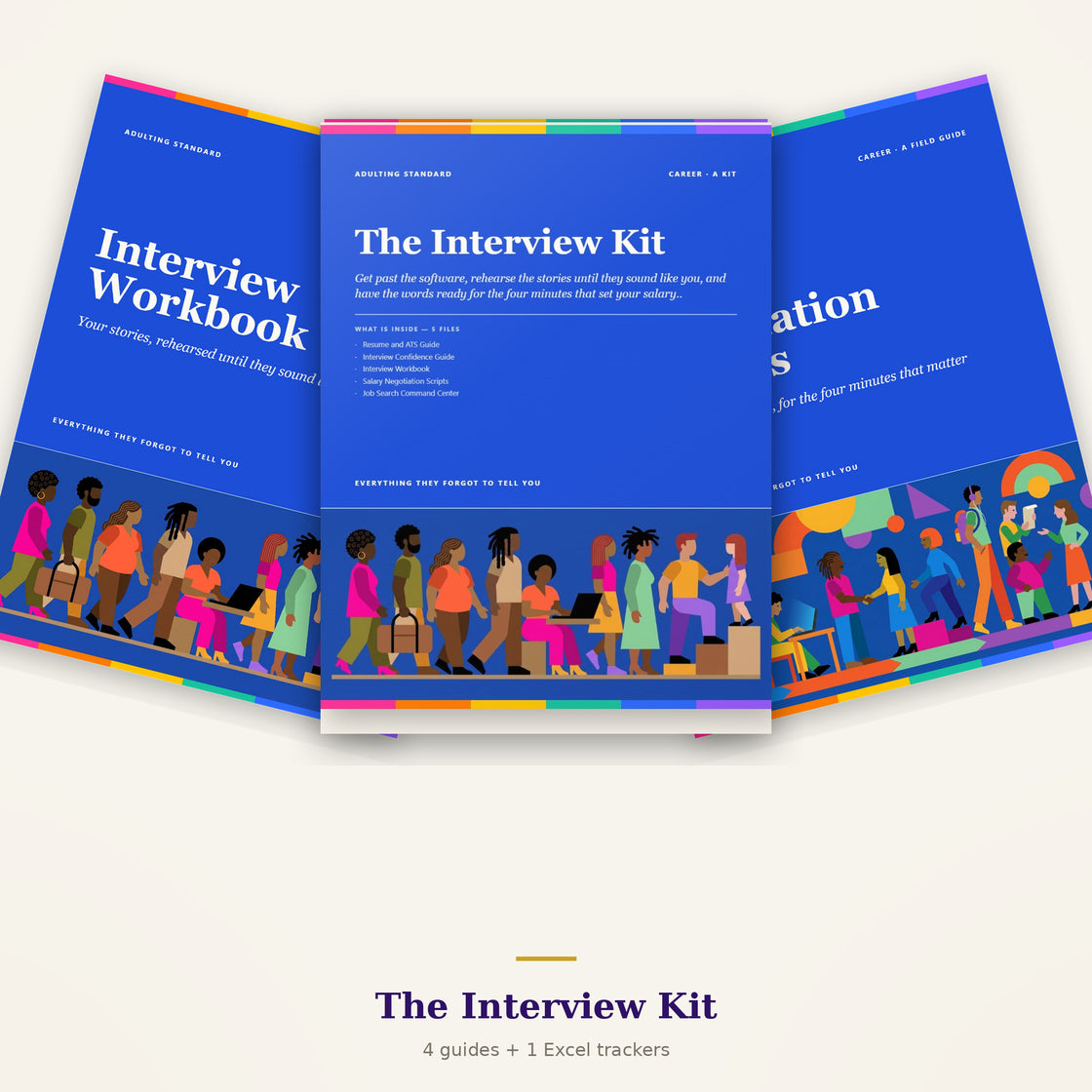 The Interview Kit — a look inside — sample pages